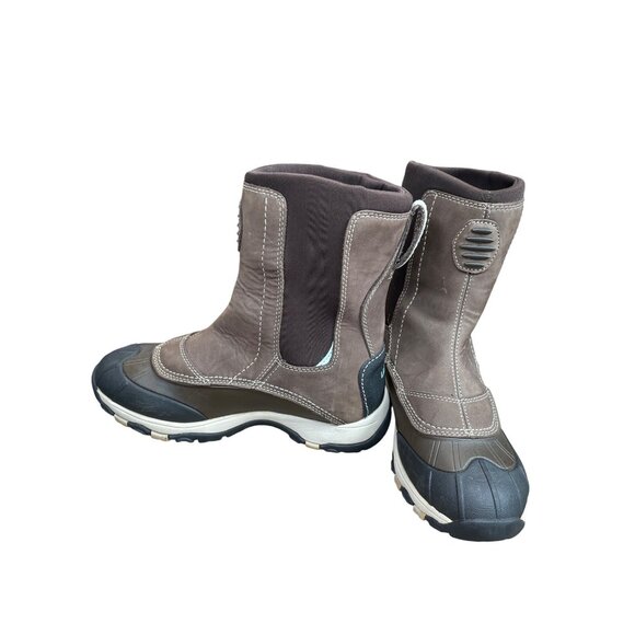 L.L. Bean Tex 2.5 Womans Brown Black Waterproof Winter Boots Sz 7.5M SKU 9402 - Picture 2 of 14
